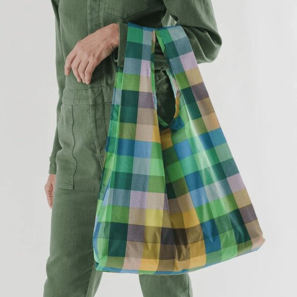 NWOT Standard Baggu - Madras #3 - Picture 5 of 6